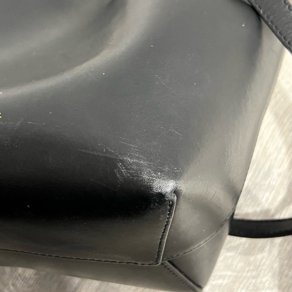 MANSUR GAVRIEL Mini Leather Bucket Bag. - Picture 13 of 15